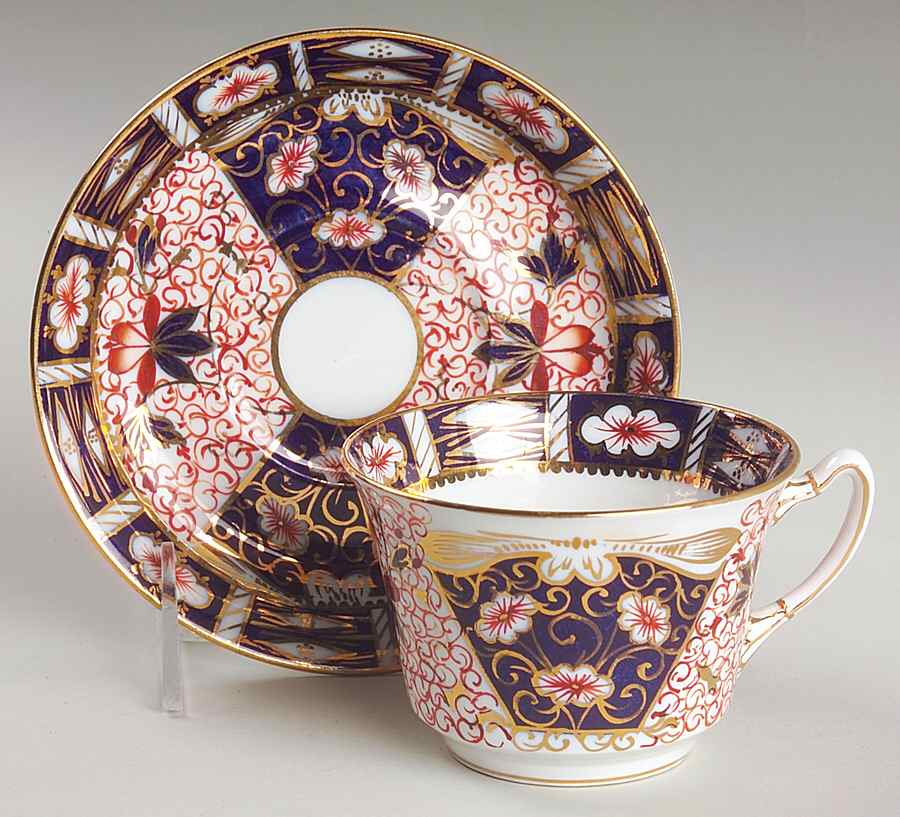 HGH13 Footed Cup & Saucer Set by E Hughes-1