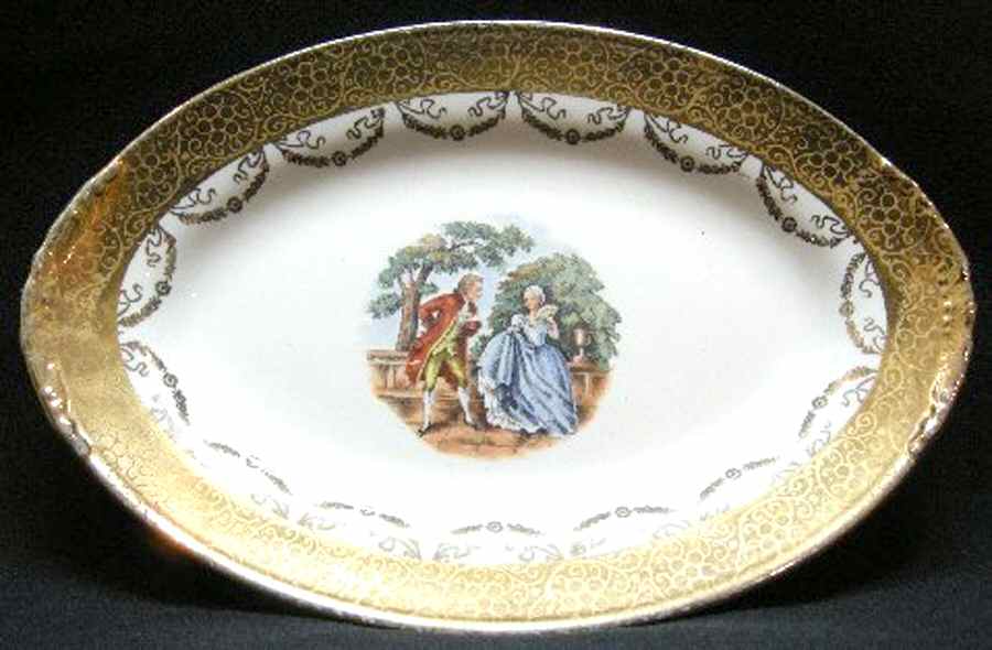 HLC3779 11" Oval Serving Platter by Homer Laughlin -1