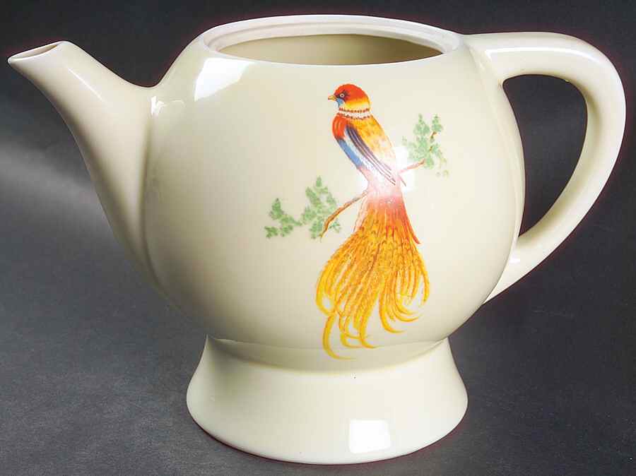 Bird of Paradise Coffee Pot No Lid Or Drip by Hall-1