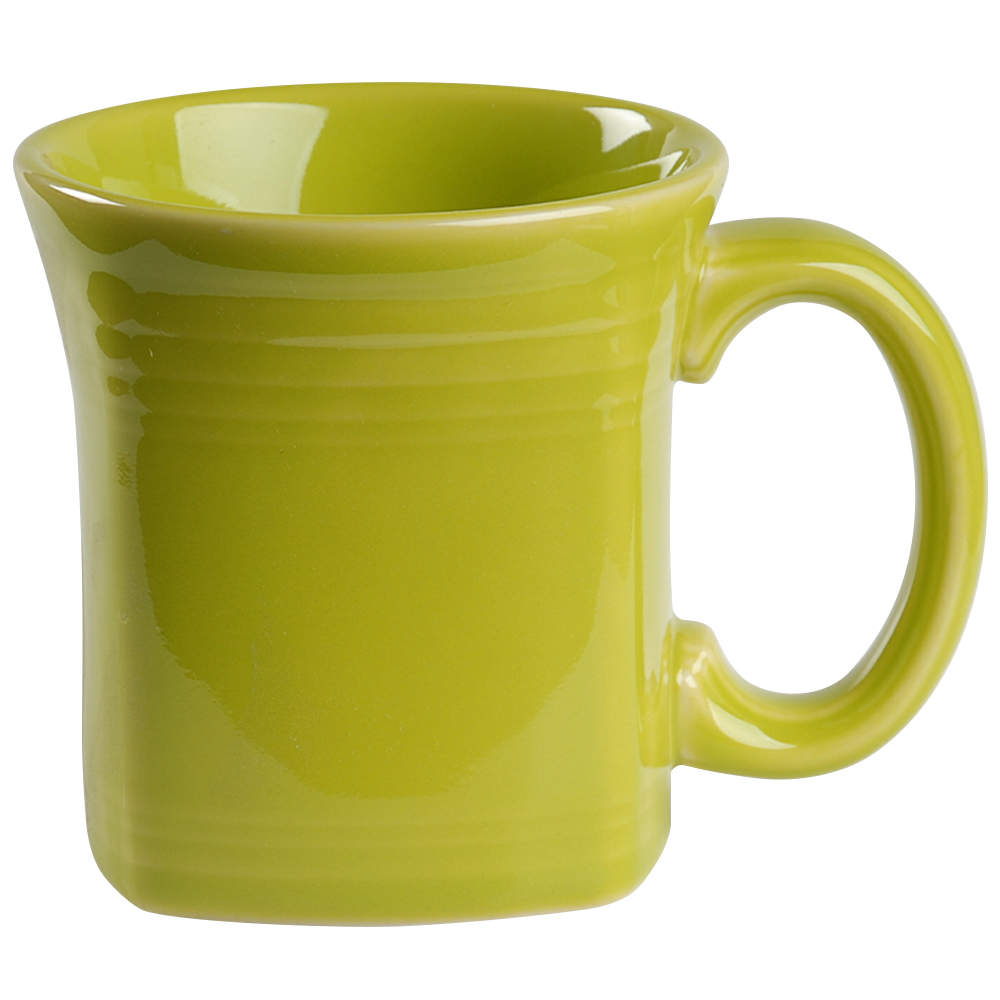 Fiesta Lemongrass (Intro 2009) Square Mug by Homer Laughlin -1