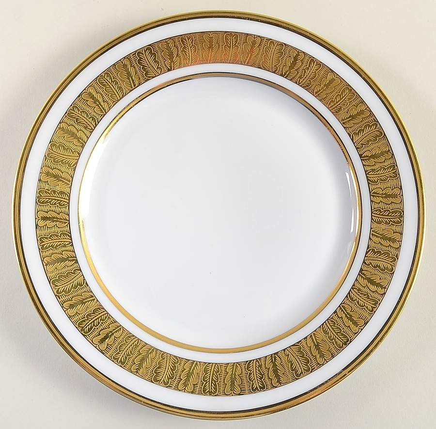 Feuille de Chine Or (Gold) Dinner Plate by Haviland-1