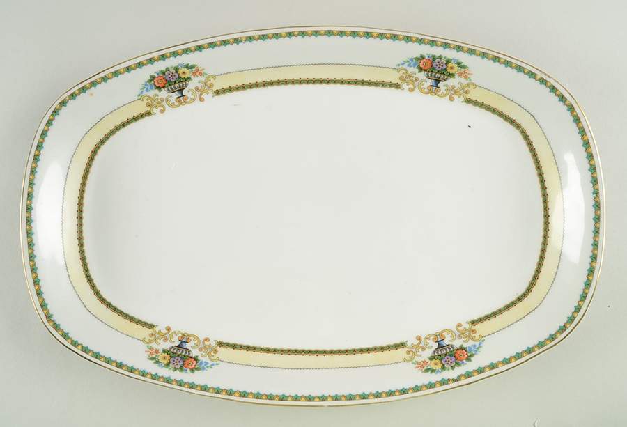 5993 15" Oval Serving Platter by H&J Co (Bavaria)-1