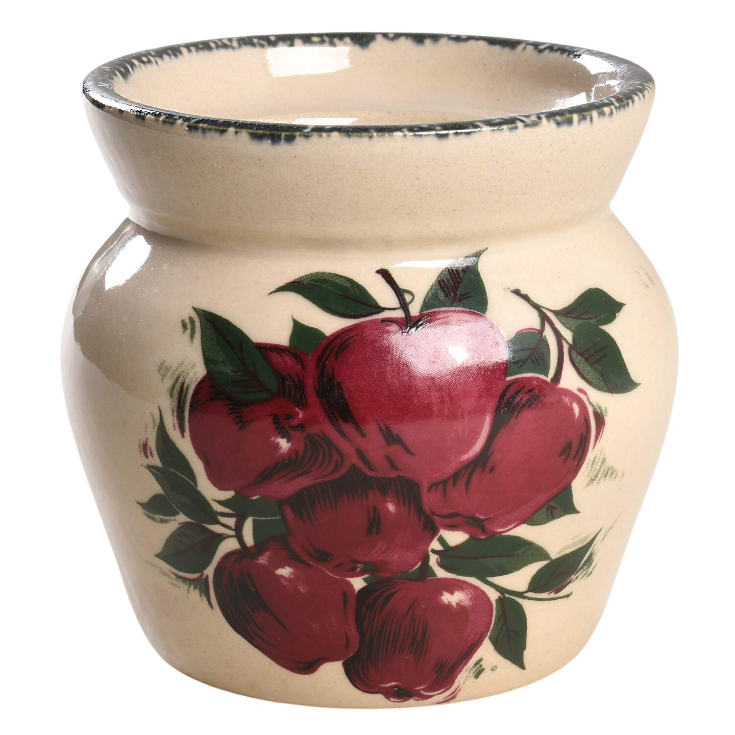 Apple Sugar Bowl No Lid by Home & Garden Party-1
