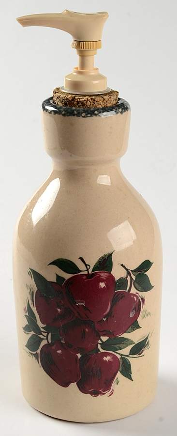 Apple Lotion/Soap Dispenser by Home & Garden Party-1