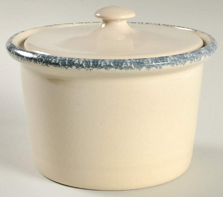 Apple 4" Storage Crock & Lid by Home & Garden Party-1