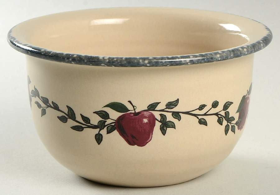 Apple Soup/Cereal Bowl by Home & Garden Party-1