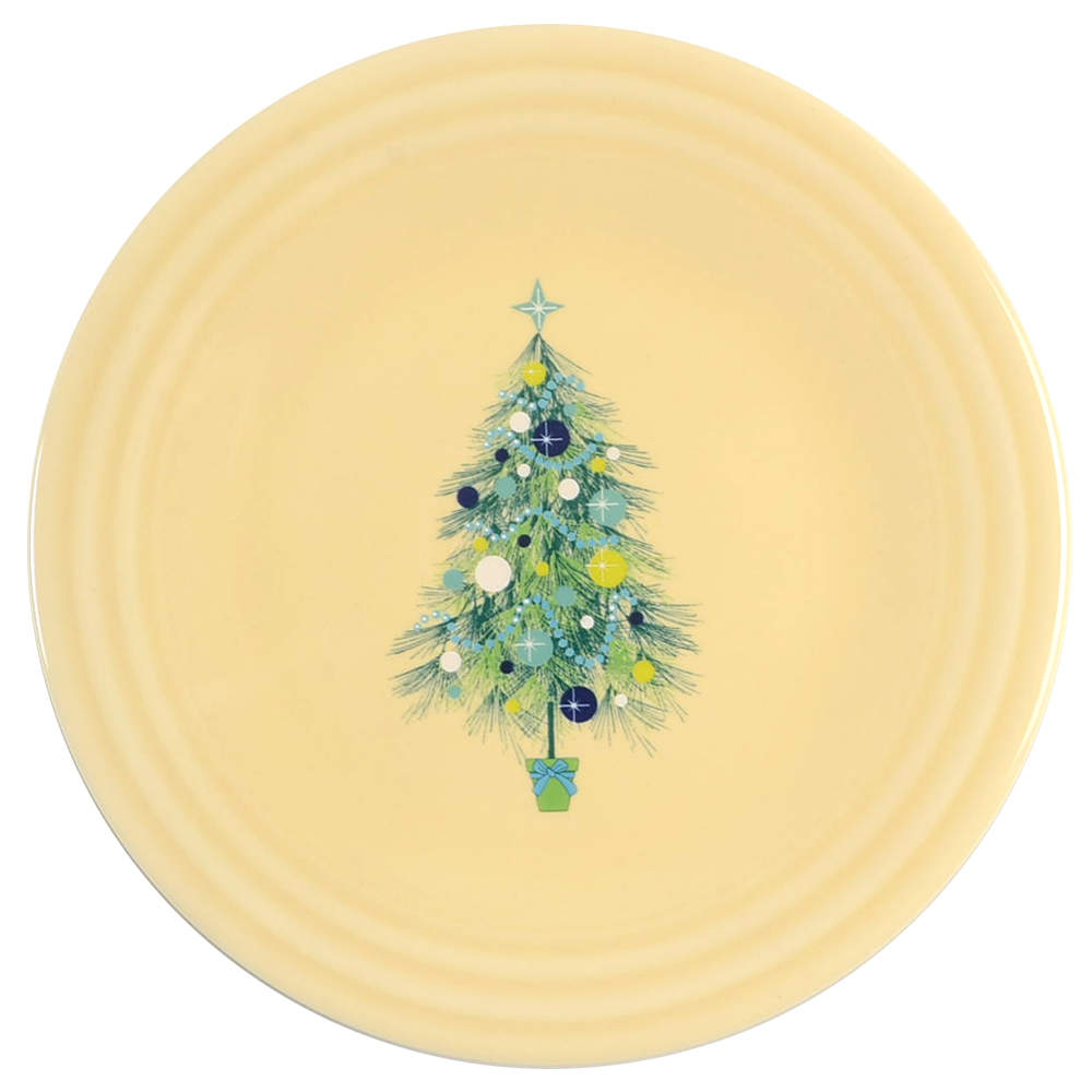 Fiesta Christmas Tree Luncheon Plate by Fiesta Tableware Company-1