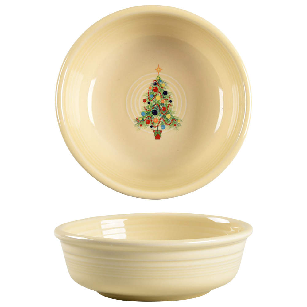 Fiesta Christmas Tree Coupe Cereal Bowl by Fiesta Tableware Company-1