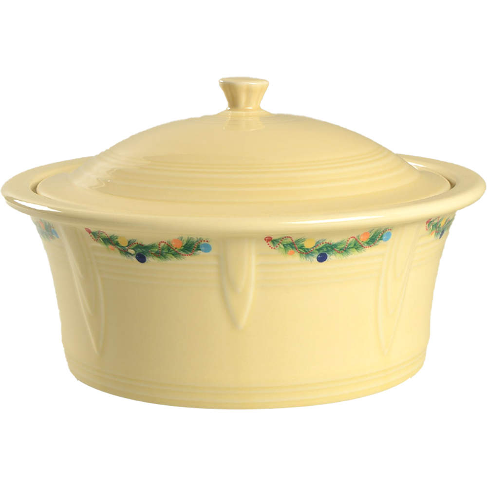 Fiesta Christmas Tree 2.5 Qt Round Covered Casserole by Fiesta Tableware Company-1