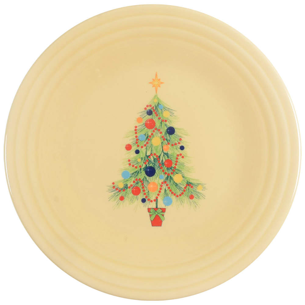 Fiesta Christmas Tree Luncheon Plate by Fiesta Tableware Company-1