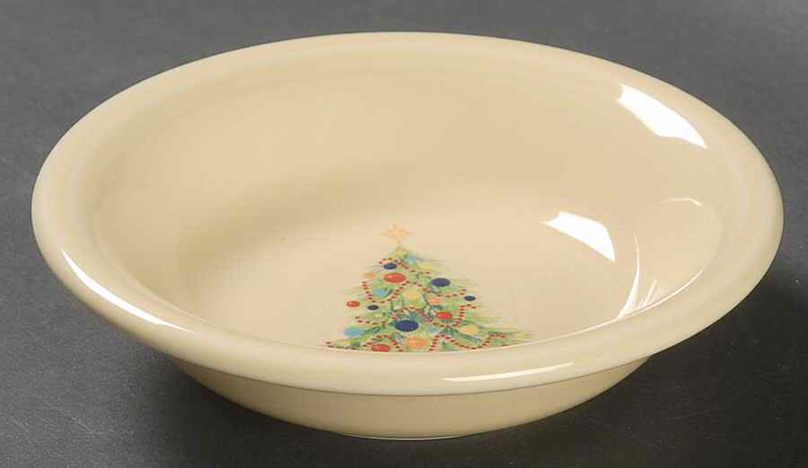 Fiesta Christmas Tree Fruit/Dessert (Sauce) Bowl by Fiesta Tableware Company-1