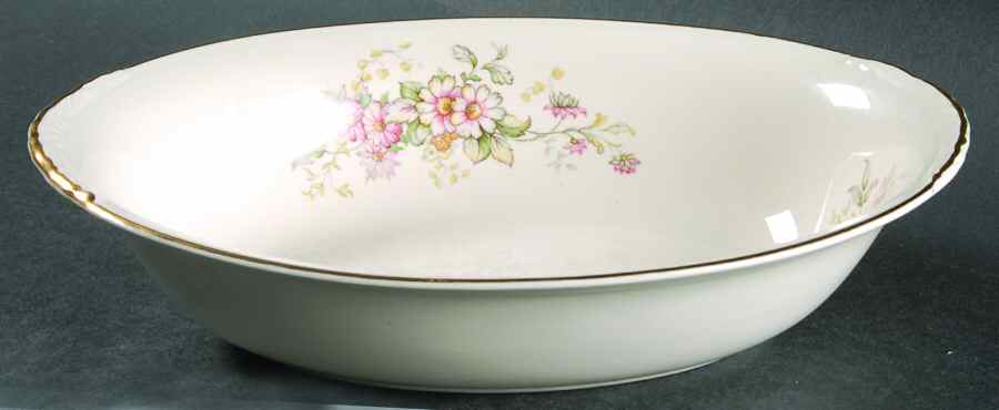 HLC3821 9" Oval Vegetable Bowl by Homer Laughlin -1