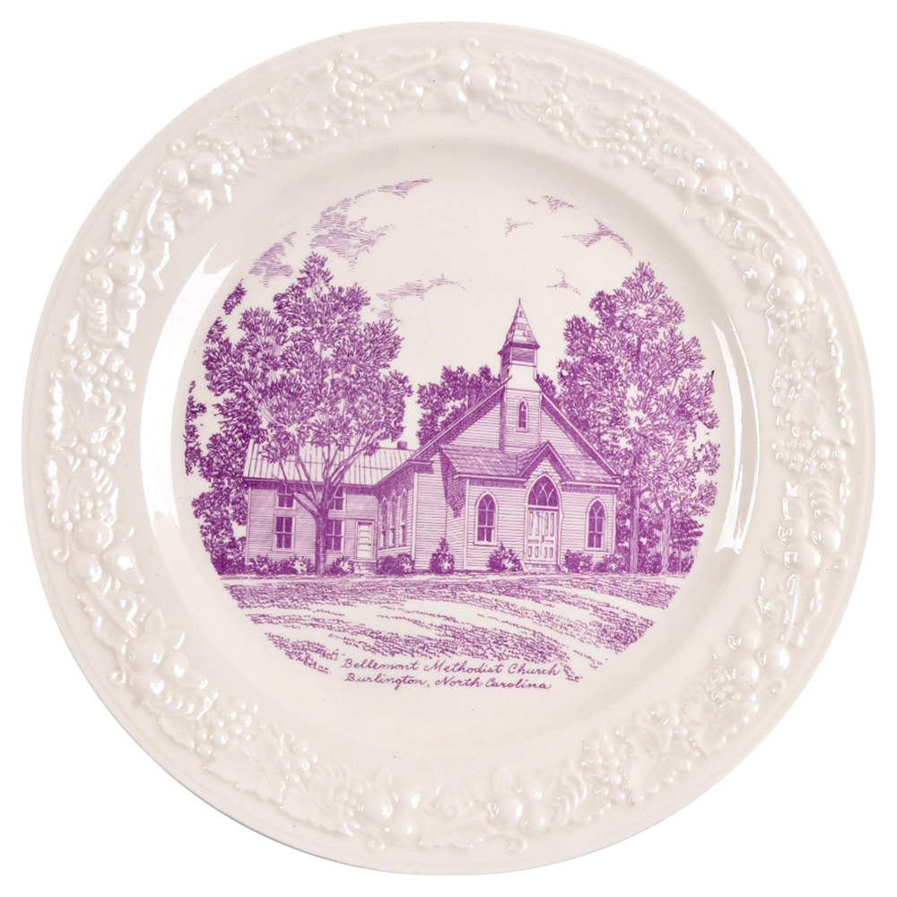 Church Plates (Various Shapes) Dinner Plate by Homer Laughlin -1