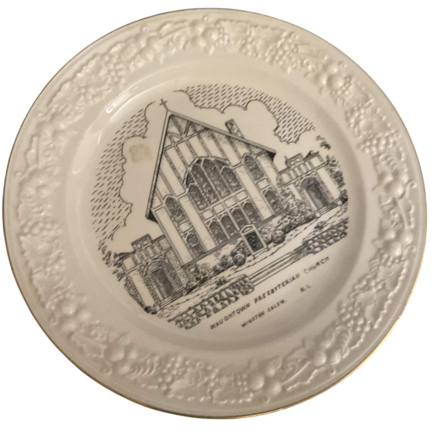 Church Plates (Various Shapes) Dinner Plate by Homer Laughlin -1