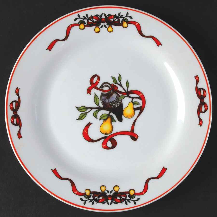 12 Days of Christmas Salad Plate by Home for the Holidays-1