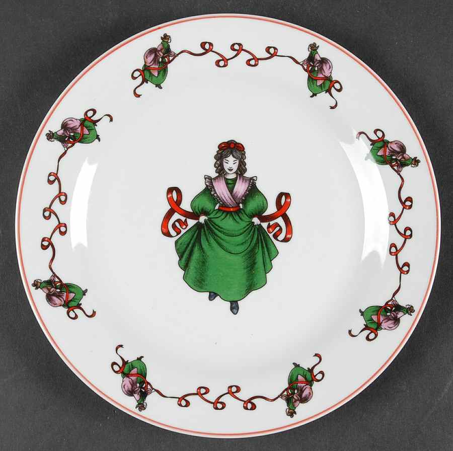 12 Days of Christmas Salad Plate by Home for the Holidays-1