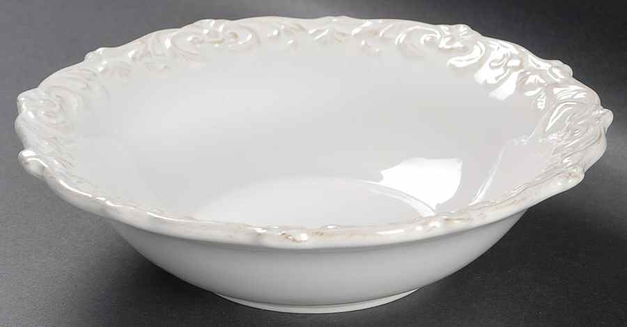Madison Collection Antique White Coupe Soup Bowl by Home Essentials-1