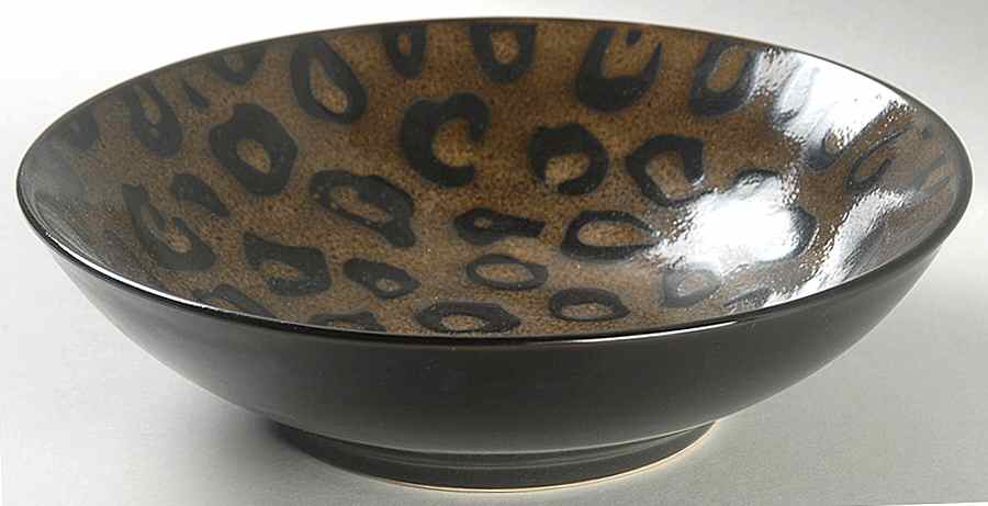 Reactive Leopard Soup/Cereal Bowl by Home Essentials-1