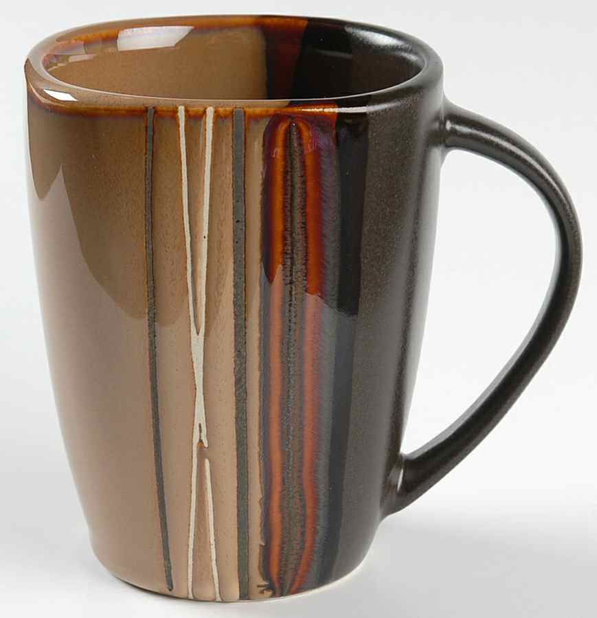 Bazaar Brown Mug by Home Trends-1