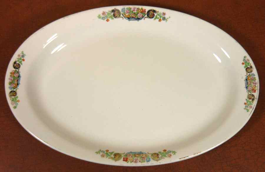 HLC3836 13" Oval Serving Platter by Homer Laughlin -1