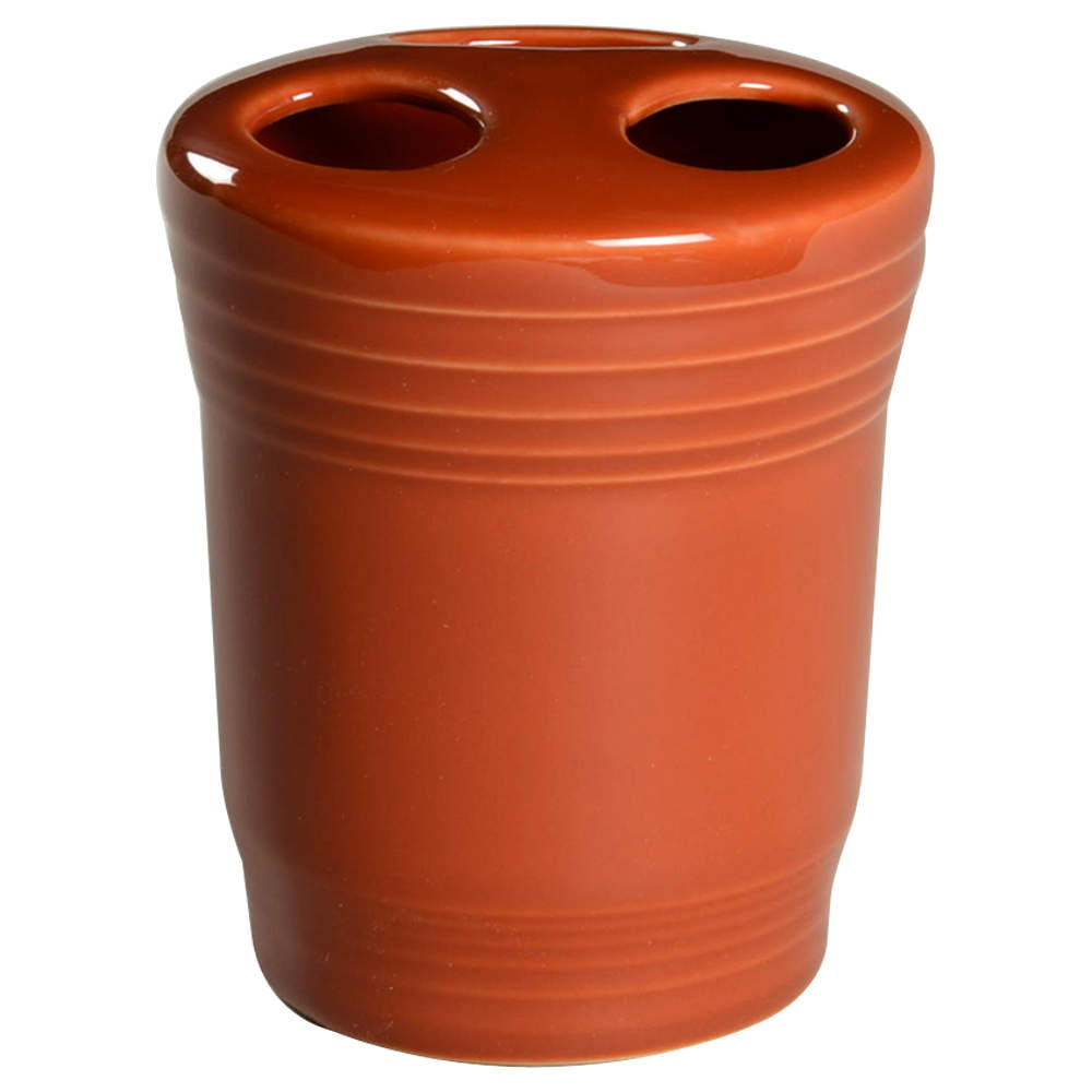 Fiesta Paprika (Intro 2010) Toothbrush Holder by Homer Laughlin -1