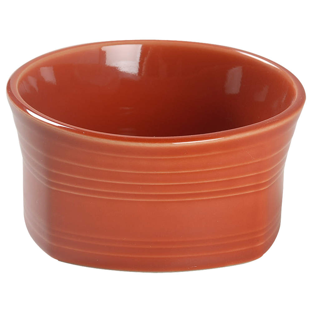 Fiesta Paprika (Intro 2010) Square Soup/Cereal Bowl by Homer Laughlin -1