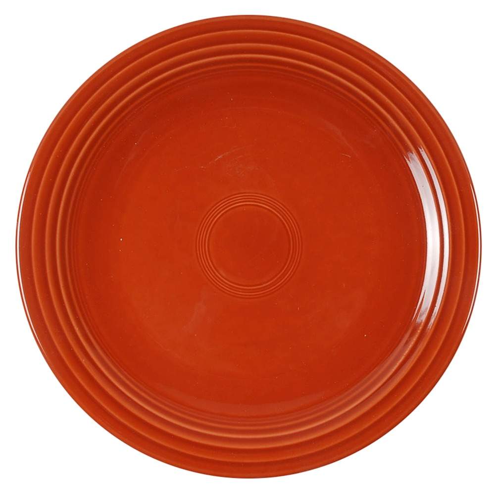 Fiesta Paprika (Intro 2010) 11" Chop Plate (Round Platter) by Homer Laughlin -1