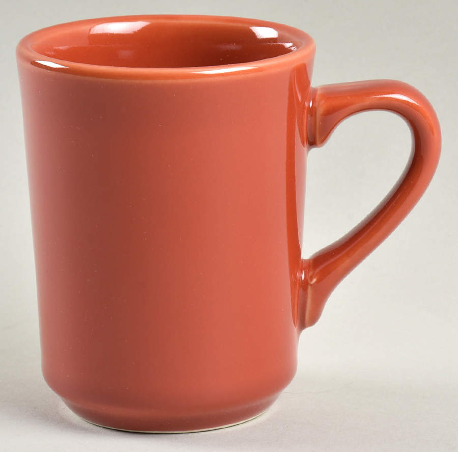 Fiesta Paprika (Intro 2010) Denver Mug by Homer Laughlin -1