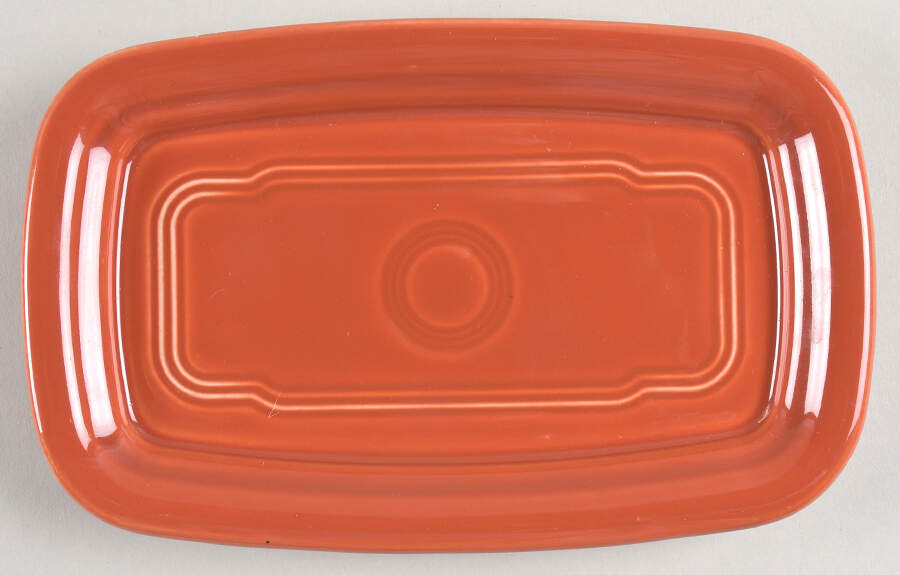 Fiesta Paprika (Intro 2010) 1/4 Lb Butter No Lid by Homer Laughlin -1