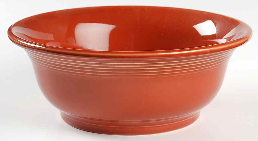 Fiesta Paprika (Intro 2010) 9" Mixing Bowl by Homer Laughlin -1