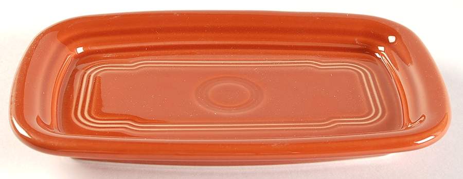 Fiesta Paprika (Intro 2010) Extra Large 1/4 Lb Butter No Lid by Homer Laughlin -1