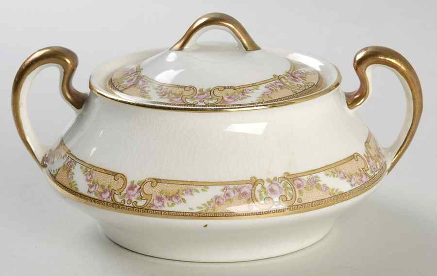 HLC3852 Sugar Bowl & Lid by Homer Laughlin -1
