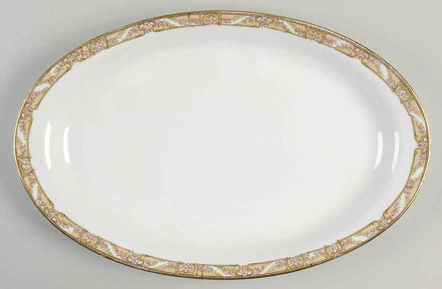 HLC3852 13" Oval Serving Platter by Homer Laughlin -1