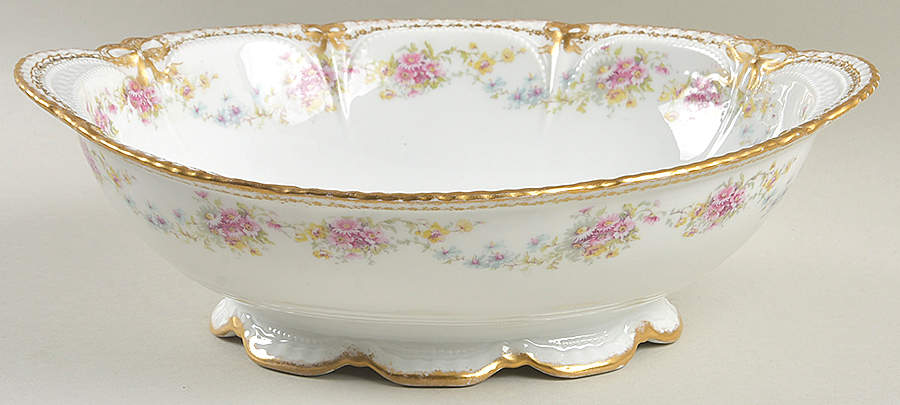 Schleiger 1058-7 11" Oval Vegetable Bowl by Haviland-1