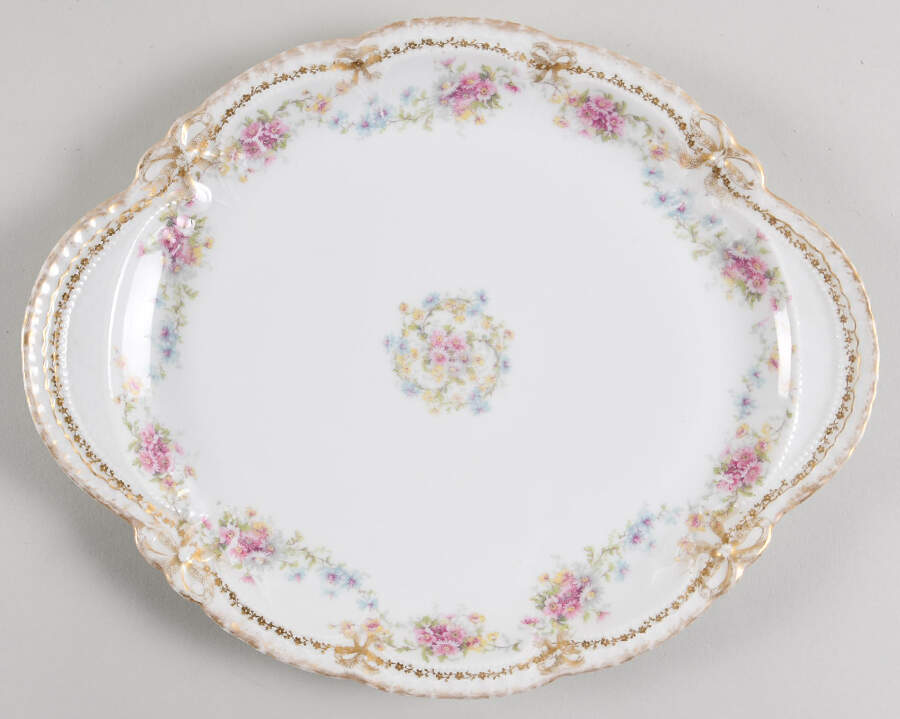 Schleiger 1058-7 11" Oval Serving Platter by Haviland-1