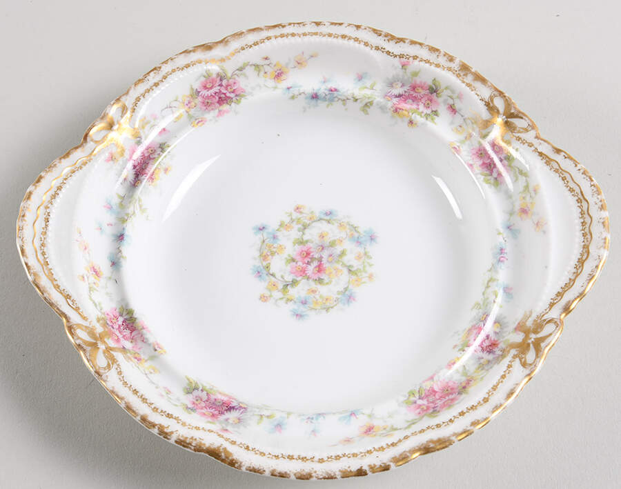 Schleiger 1058-7 Round Butter No Lid by Haviland-1