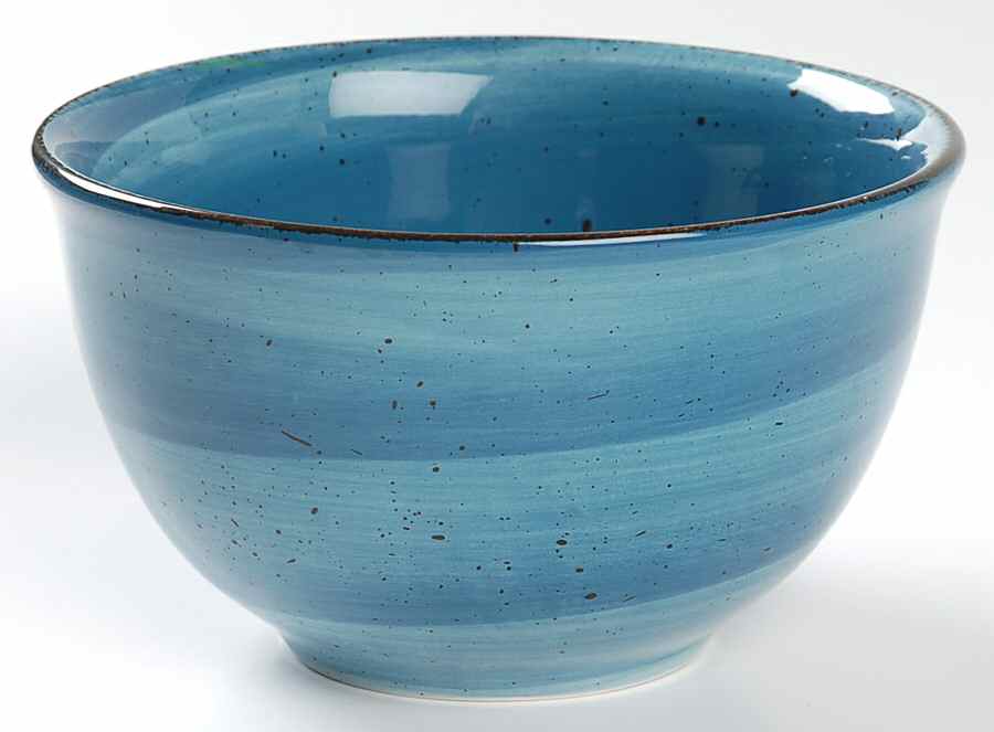 Twist Slate Blue Soup/Cereal Bowl by Hausenware-1