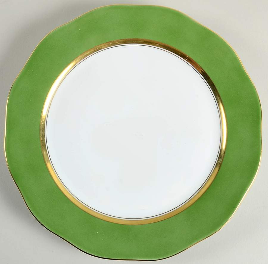 Silk Ribbon Service Plate (Charger) by Herend-1