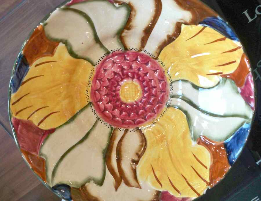 1750 9" Round Vegetable Bowl by HJ Wood-1