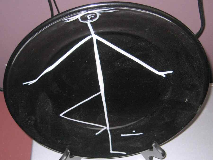 HAD10 Dinner Plate by M A Hadley-1