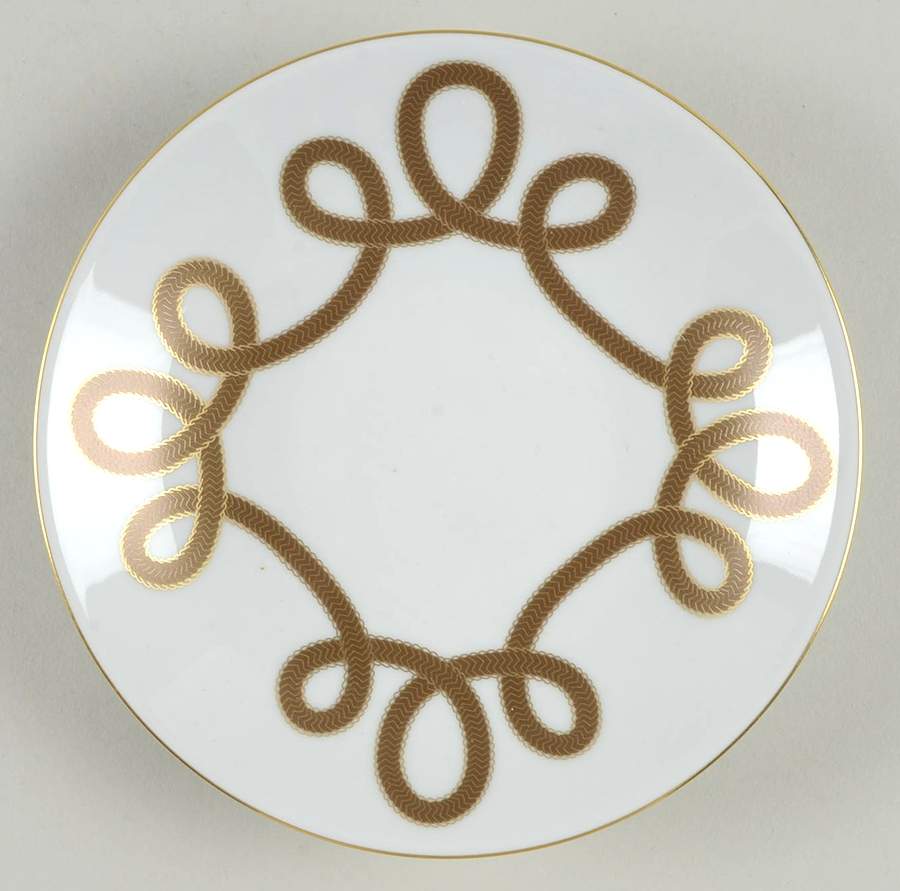Brandebourg Gold Bread & Butter Plate by Haviland-1