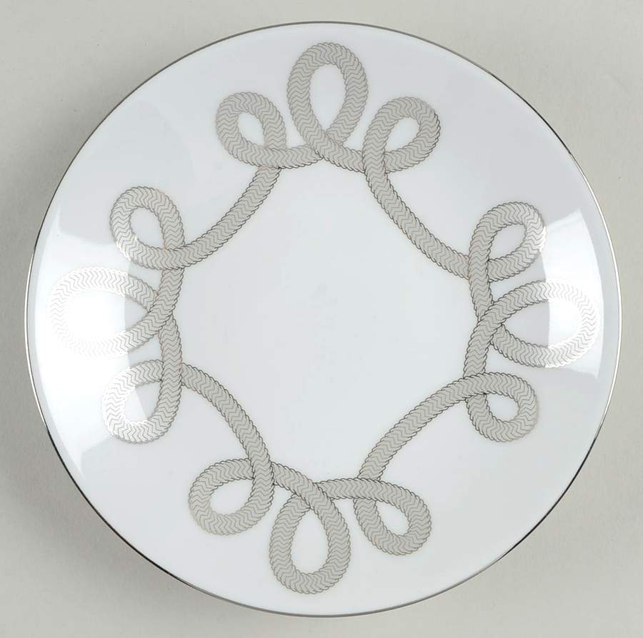Brandebourg Platinum Bread & Butter Plate by Haviland-1