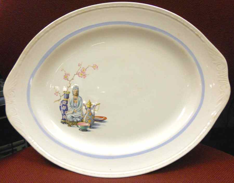 HLC2654 16" Oval Serving Platter by Homer Laughlin -1
