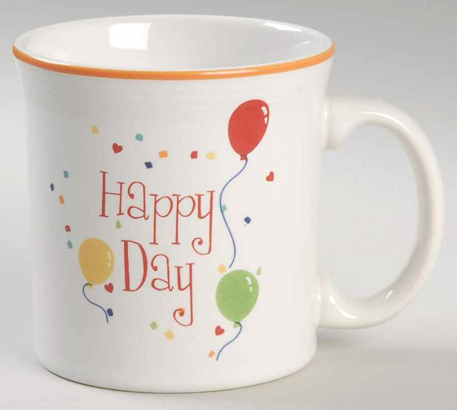 Fiesta Happy Day Mug by Homer Laughlin -1