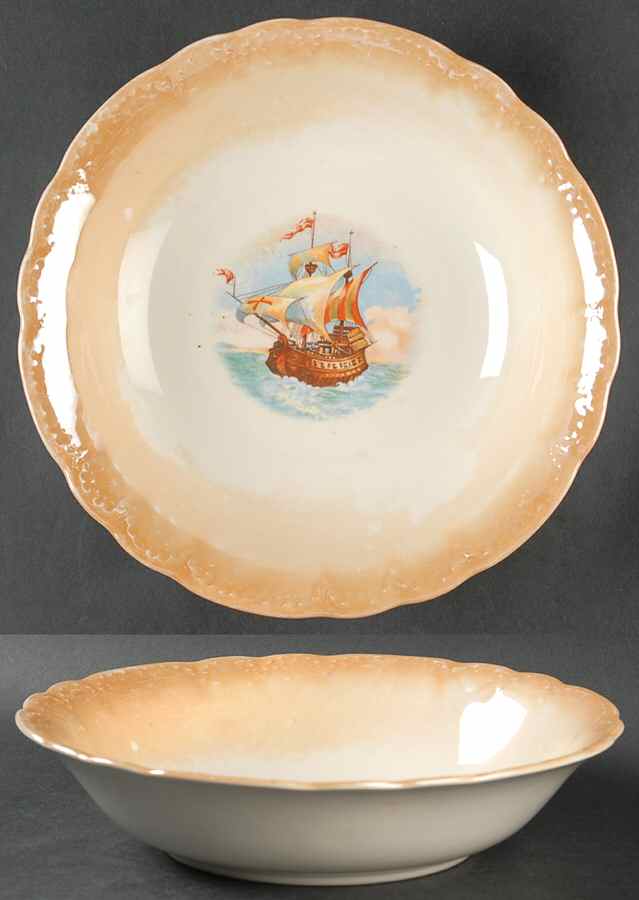 HLC3921 8" Round Vegetable Bowl by Homer Laughlin -1