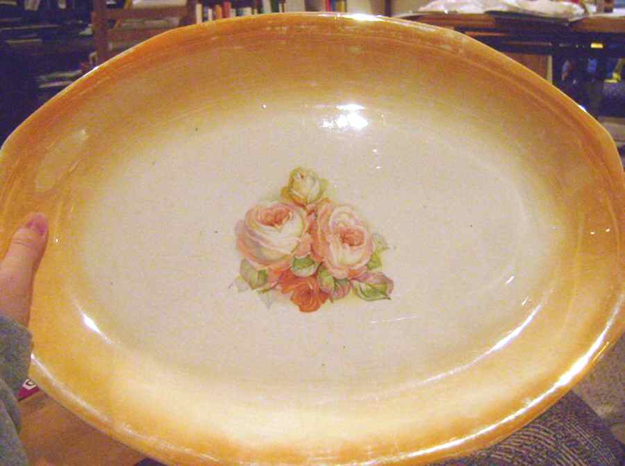 HLC3942 17" Oval Serving Platter by Homer Laughlin -1