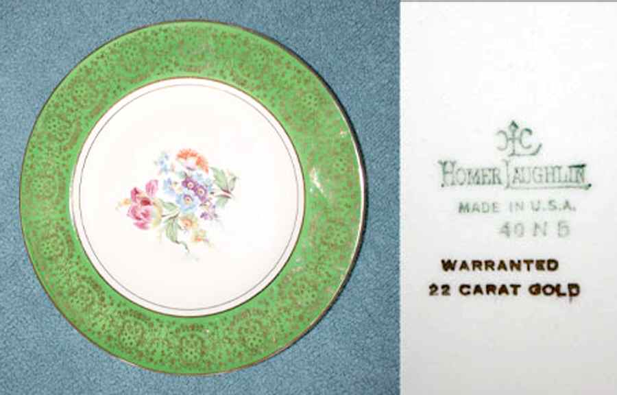 HLC2665 Dinner Plate by Homer Laughlin -1