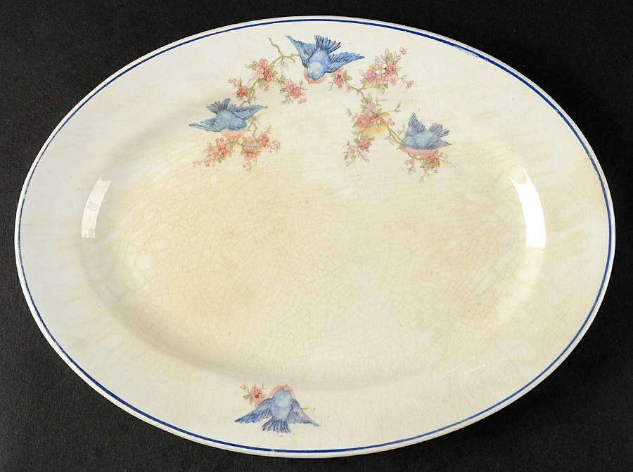 HPW23 11" Oval Serving Platter by Hopewell-1