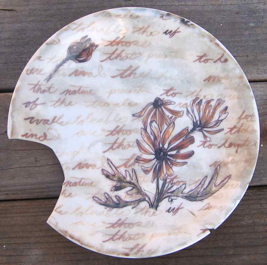 Lewis & Clark Journals Salad Plate by Home Branded-1