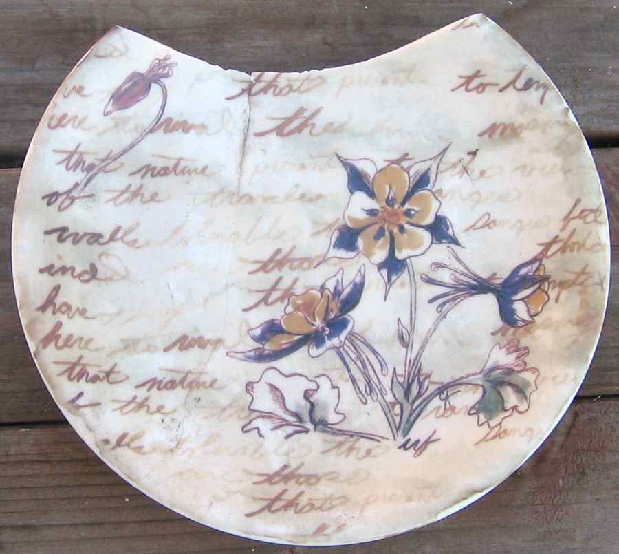 Lewis & Clark Journals Salad Plate by Home Branded-1